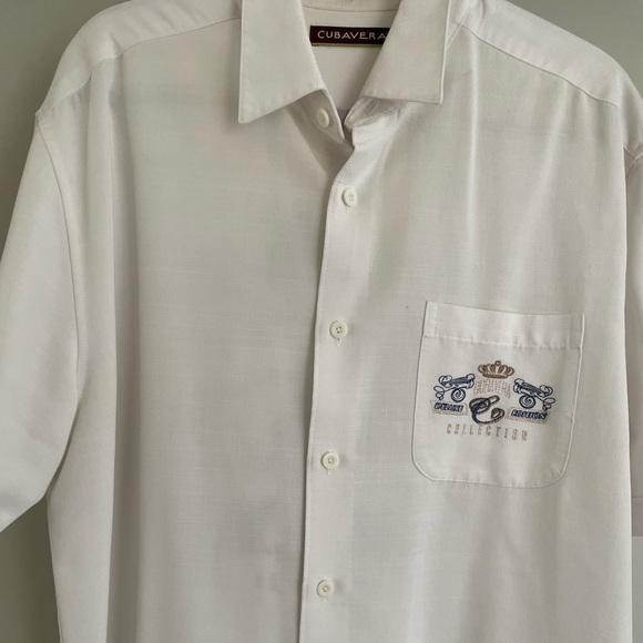 CUBAVERA Short Sleeve Mexican Shirt Cuban Shirt Men's XL /eaa452526